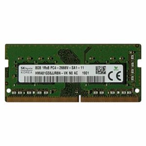 Hynix 8GB PC4-21300 DDR4-2666MHz 260-Pin SODIMM 1.2V Single Rank Memory Module HMA81GS6CJR8N-VK