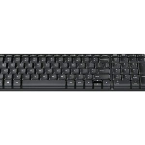 Logitech K230 Compact Wireless Keyboard for Windows, 2.4GHz Wireless with USB Unifying Receiver, Space-Saving Design, 2-Year Battery Life, PC/Laptop- Black