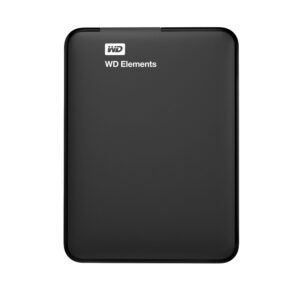 WD Elements 1TB 2.5 Inch External Hard Disk USB 3.0 Black