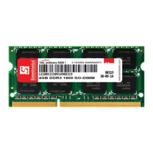 Simmtronics 4GB DDR3 Laptop RAM 1600 MHz (PC 12800) with 3 Year Warranty