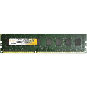 Dolgix 4GB DDR3 1600MHz Desktop RAM (Memory) U-DIMM | Long-DIMM | PC3-12800 2Rx8 Dual Rank 3 Years Warranty (Made in India)