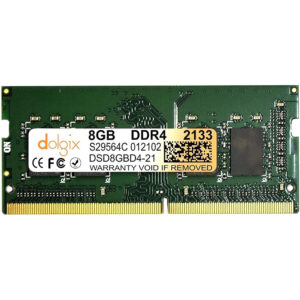 Dolgix 8GB DDR4 2133MHz Laptop/Notebook RAM (Memory) SO-DIMM | PC4-17000 (1Rx8 Single Rank) 3 Years Warranty (Made in India)