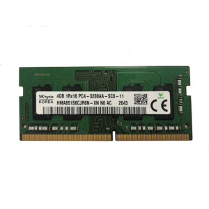 SK Hynix 4GB DDR4 3200MHz PC4-25600 1.2V 1R x 16 SODIMM Laptop RAM Memory Module HMA851S6CJR6N-XN, OEM Package