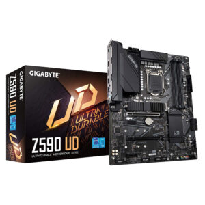 GIGABYTE Z590 UD (LGA 1200/ Intel Z590/ ATX/ Triple M.2/ PCIe 4.0/ USB 3.2 Gen 2/ 2.5GbE LAN/ Motherboard)