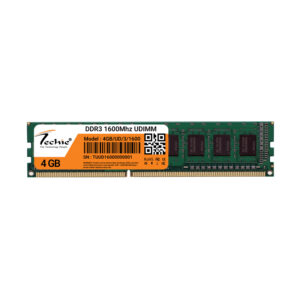 Techie 4GB DDR3 1600Mhz Desktop RAM